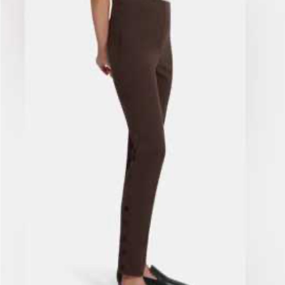 Theory Brown (Cafe Noir) Shawn Skinny Women's Pants MSRP $180 NWT